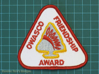 Click to enlarge Owasco Friendship Award